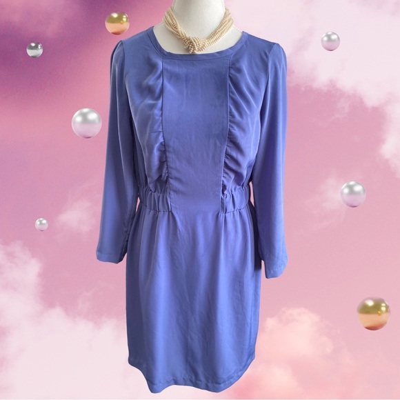H&M Midi Purple Dress Size 8 Balletcore Feminine Romantic Fairycore - Picture 1 of 9